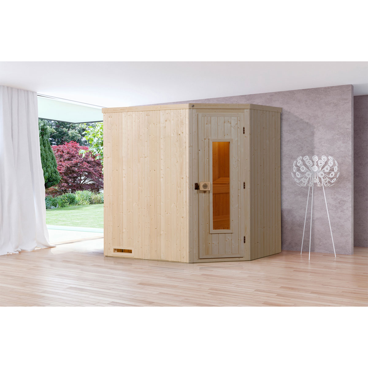 Weka Elementecksauna „Varberg 1“ HT Bild 2