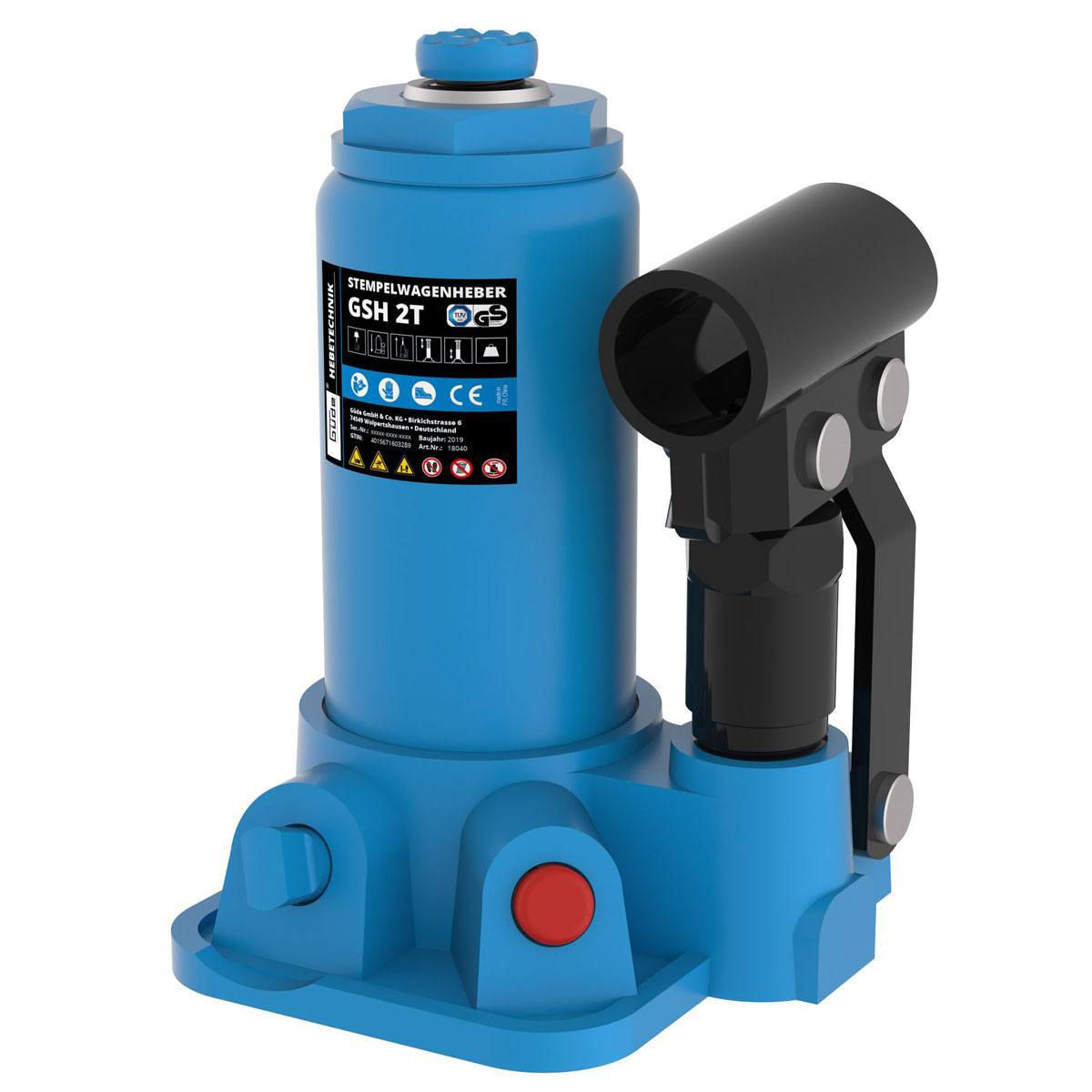Güde Stempelwagenheber GSH 2T Bild 2