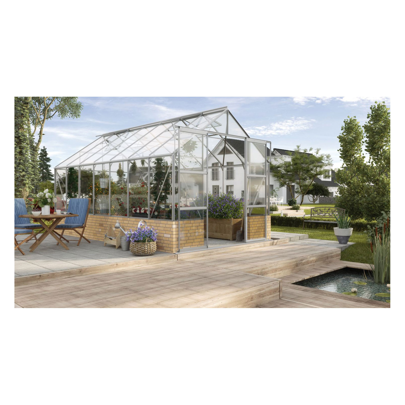 Vitavia Gewächshaus Cassandra 11500 ESG 3 mm