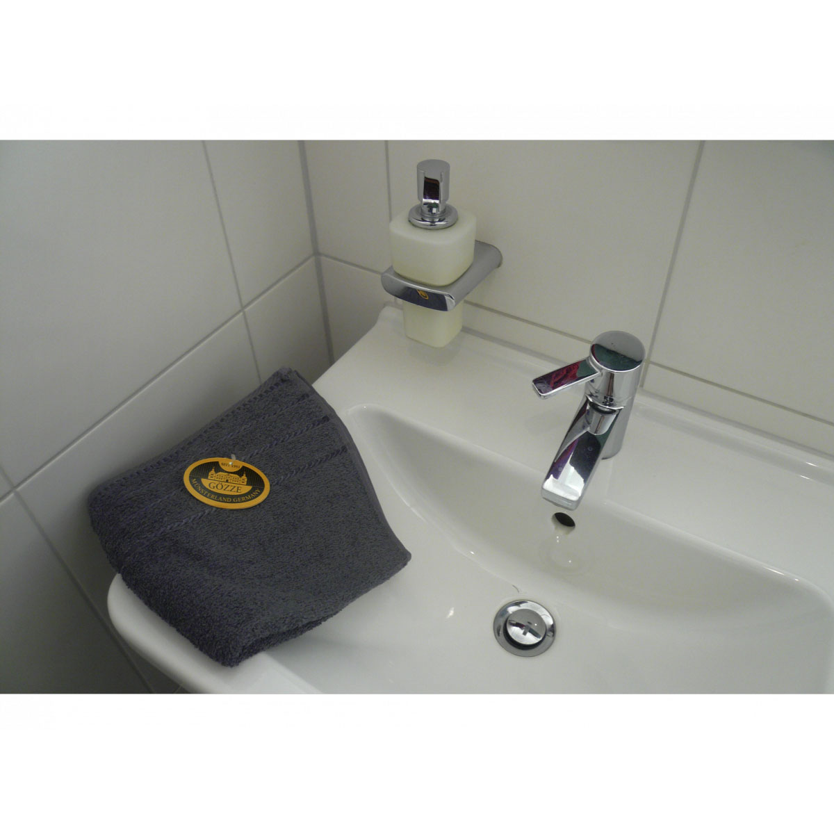 Handtuch Berlin anthrazit 50 x 100 cm