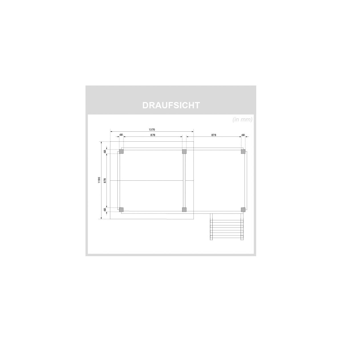 Karibu Spielturm Frieda naturbelassen mit Anbau inkl Sandkiste Bild 7