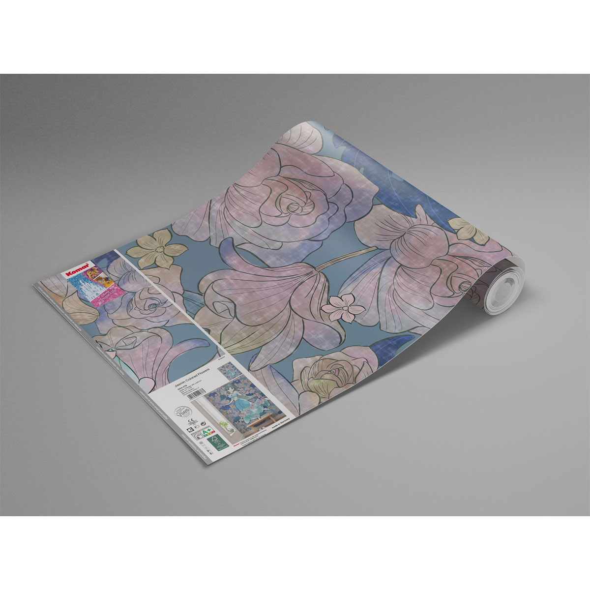 Komar  Vlies Fototapete Jasmin Colored Flowers 200x280 cm Bild 3