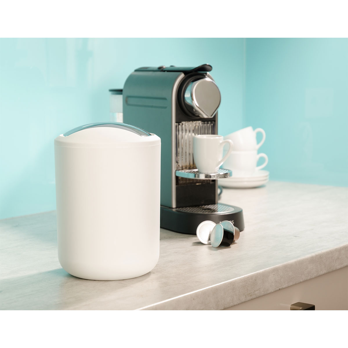 Wenko Kosmetikeimer Brasil S weiß 2 L Bild 6