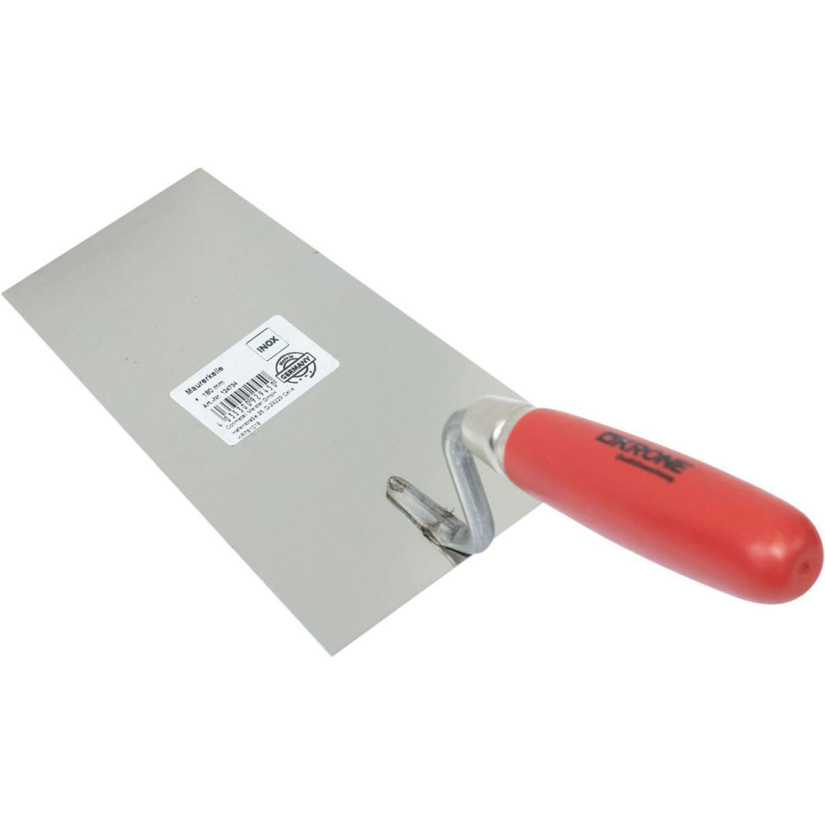 Krone Kelle eckig 180 mm S-Hals Stahl