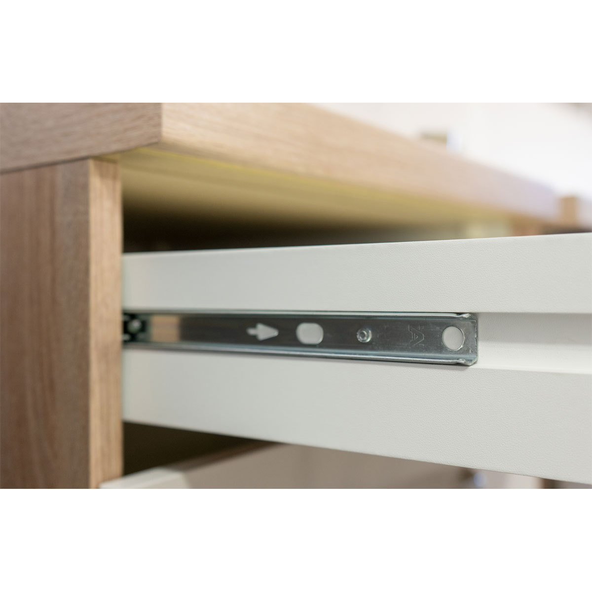 Flex-Well Küchenunterschrank „Samoa“, 40x85x60 cm, weiß/Sonoma Eiche Bild 5
