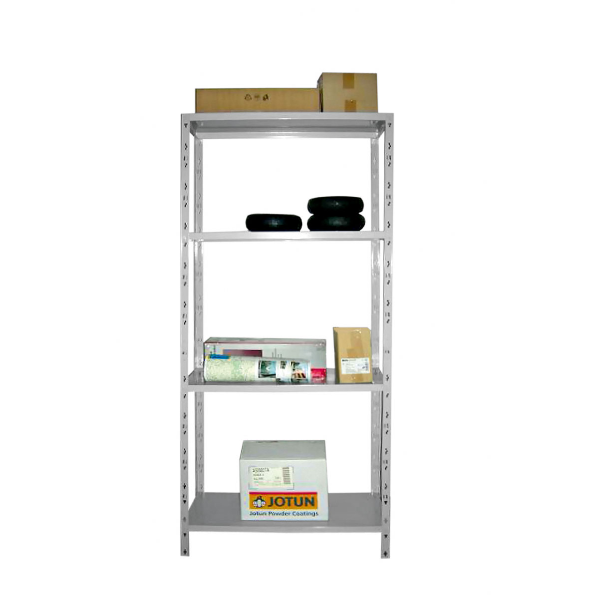 Steckregal 4 Böden 100 x 180 x 40 cm Bild 2