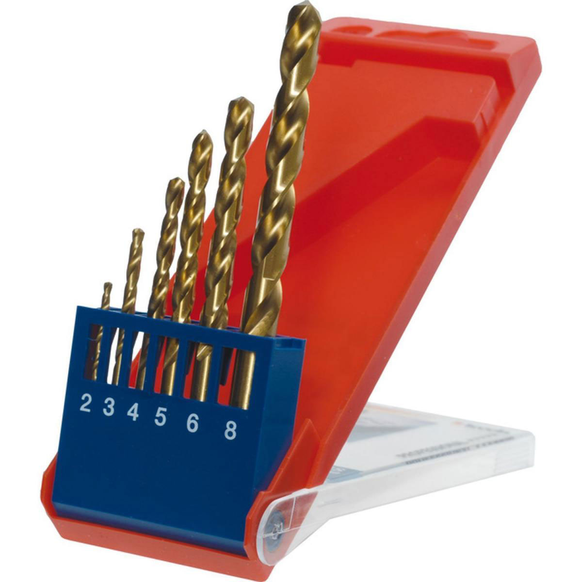 kwb  Spiralbohrer Titan 6 teilig