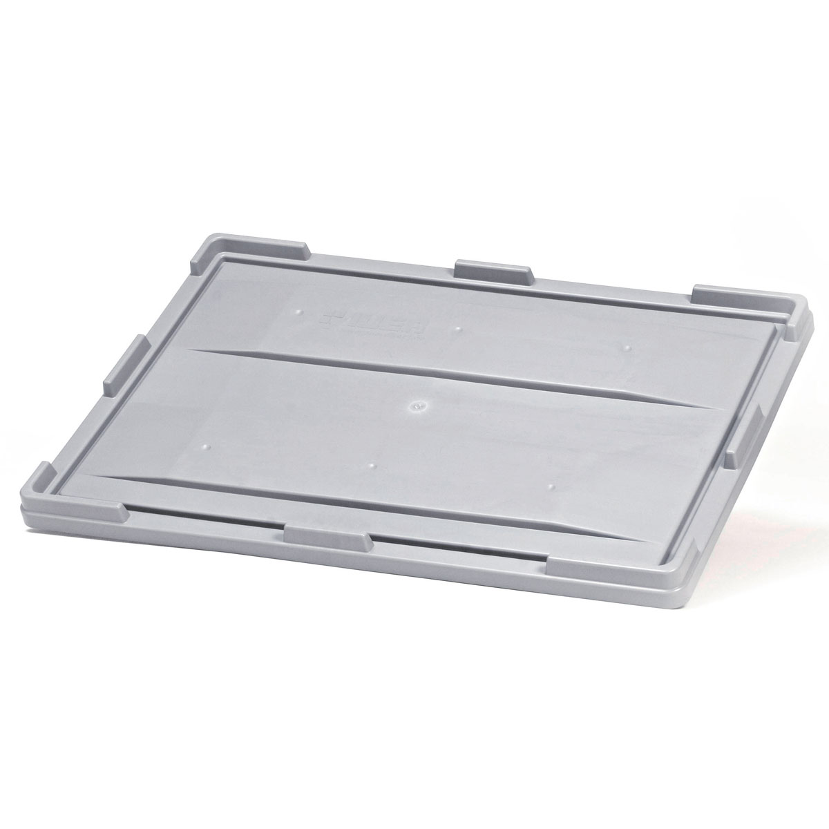 Deckel für Kunststoff-Behälter silbergrau 60 x 40 cm