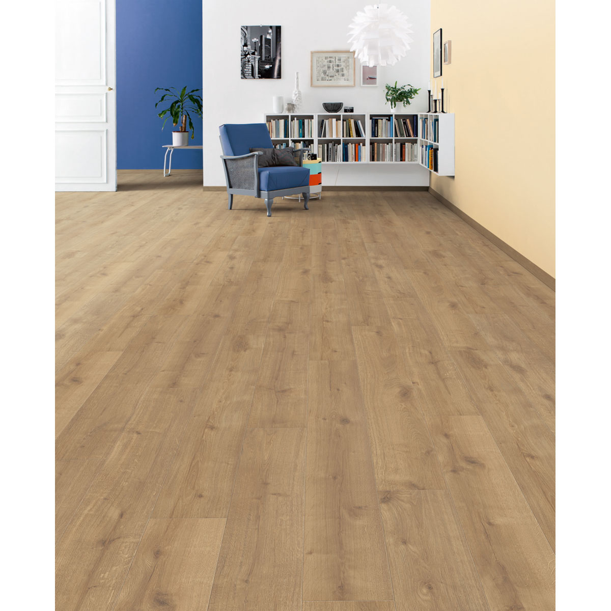 Living by Haro Laminatboden Montreal 7 mm Eiche 193 x 1282 mm Bild 1