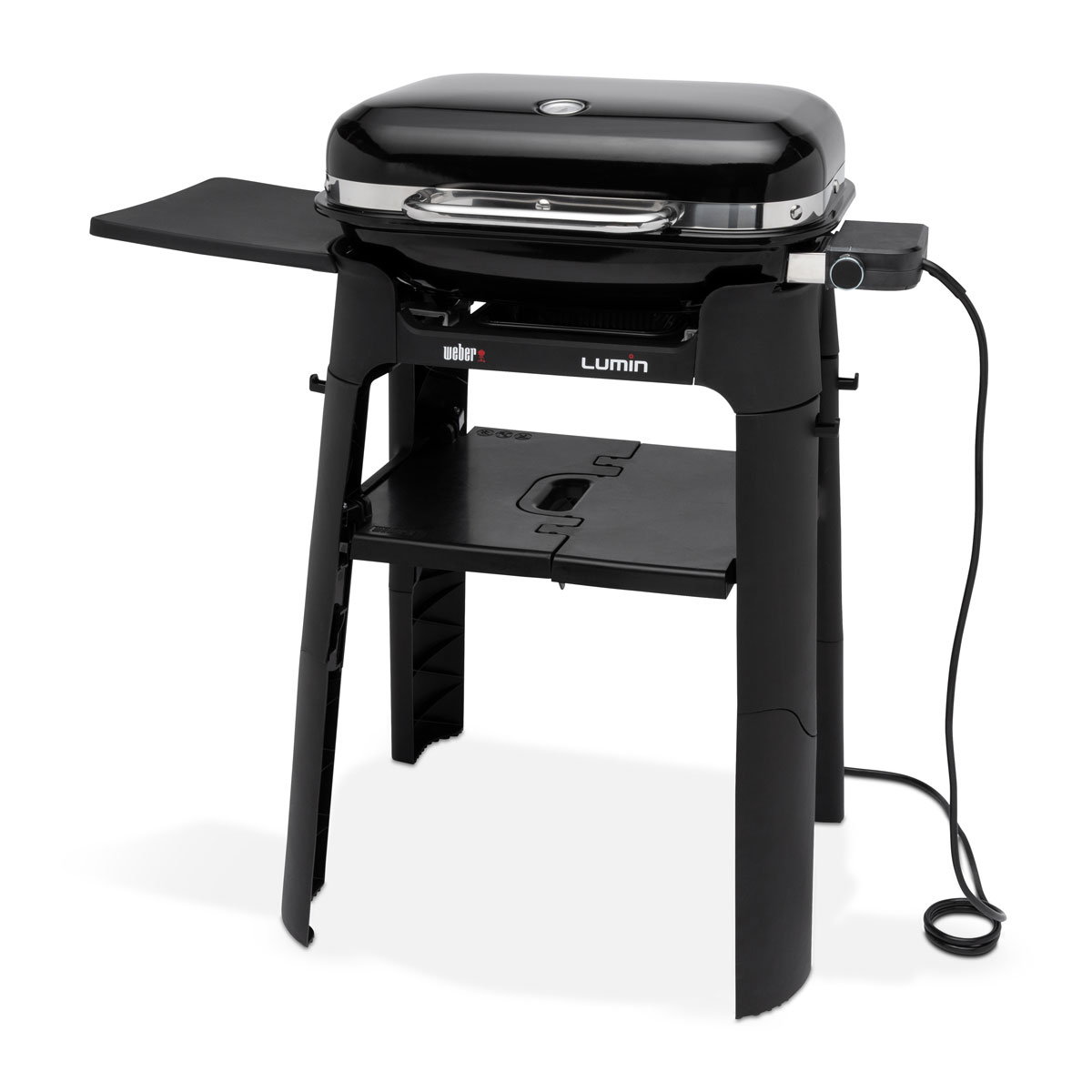 Weber Elektrogrill Lumin mit Stand Black Bild 3