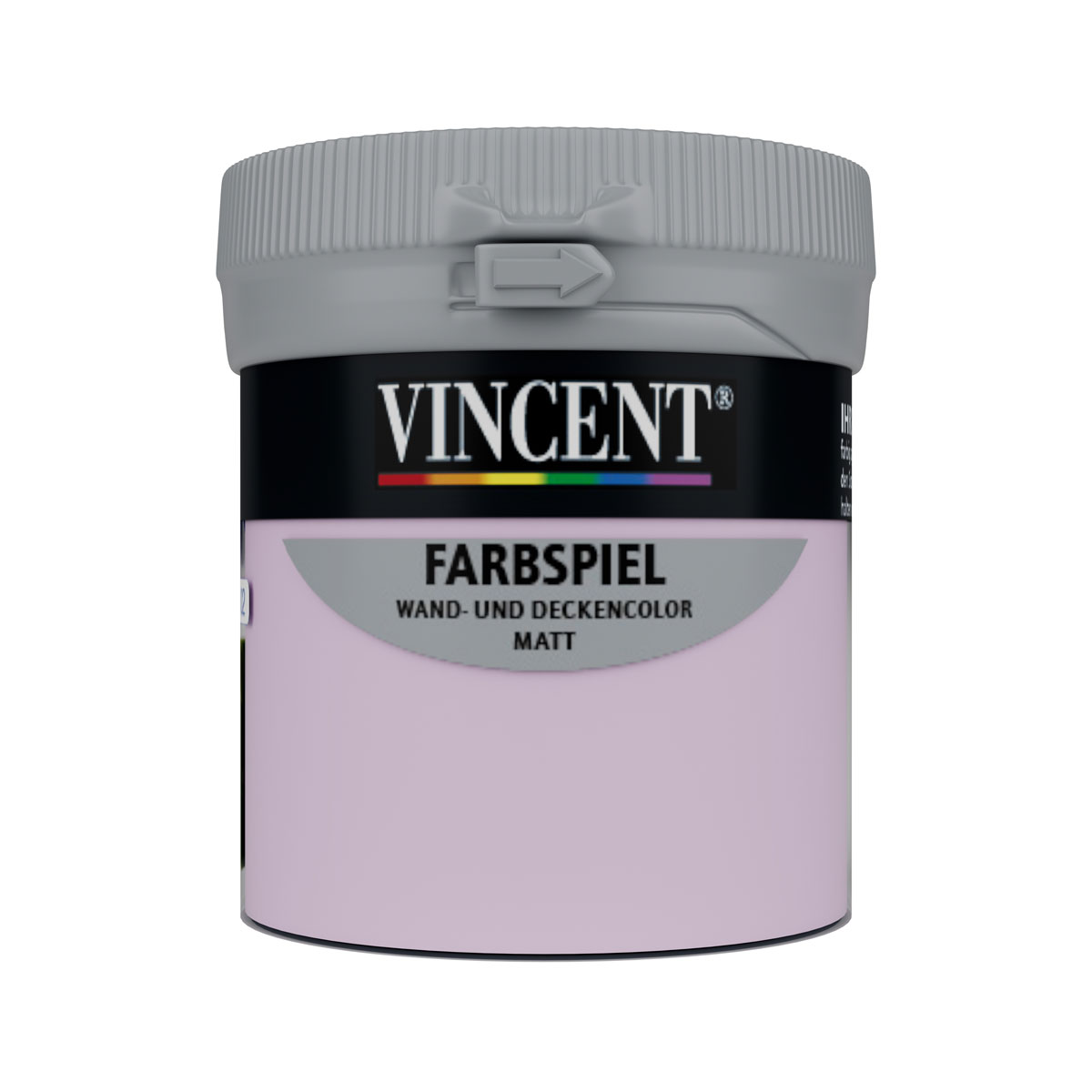 Vincent Wandfarbe Farbspiel "Pastelllila" matt 0,075 L
