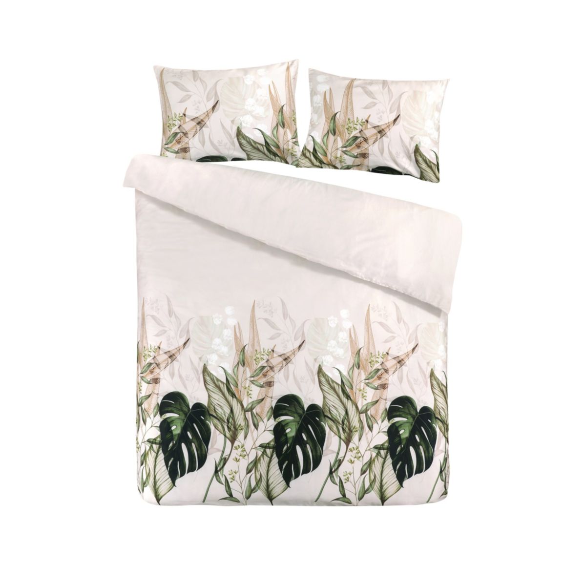 Bettwäsche Vayda 125-DE Multi / Beige 155cm x 220cm / 80cm x 80cm Bild 2