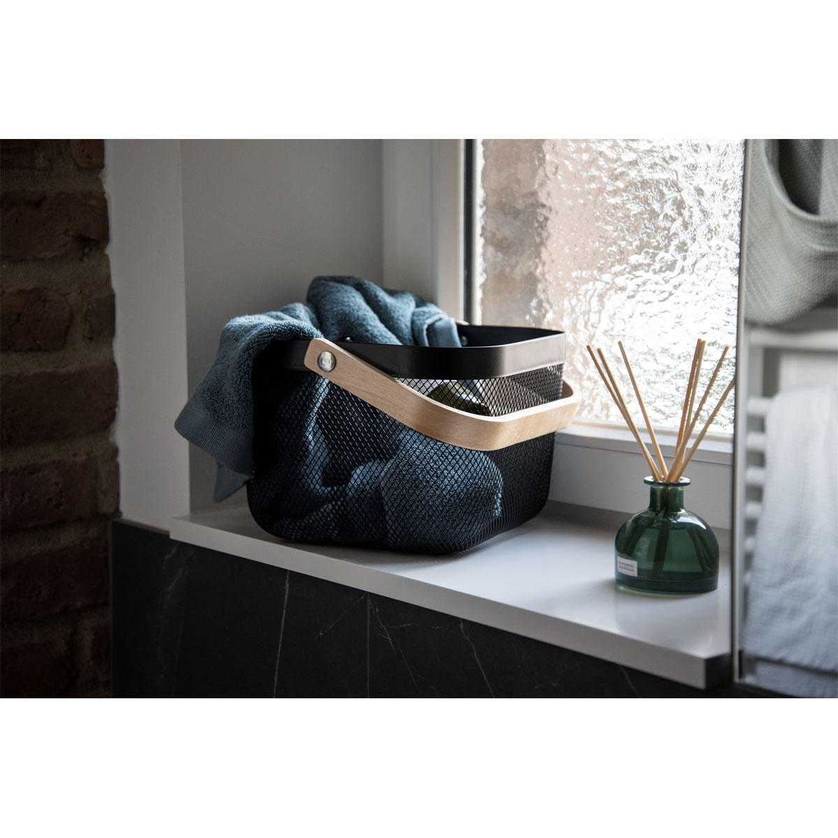 Wenko Badaufbewahrung Bambusa schwarz Bild 7