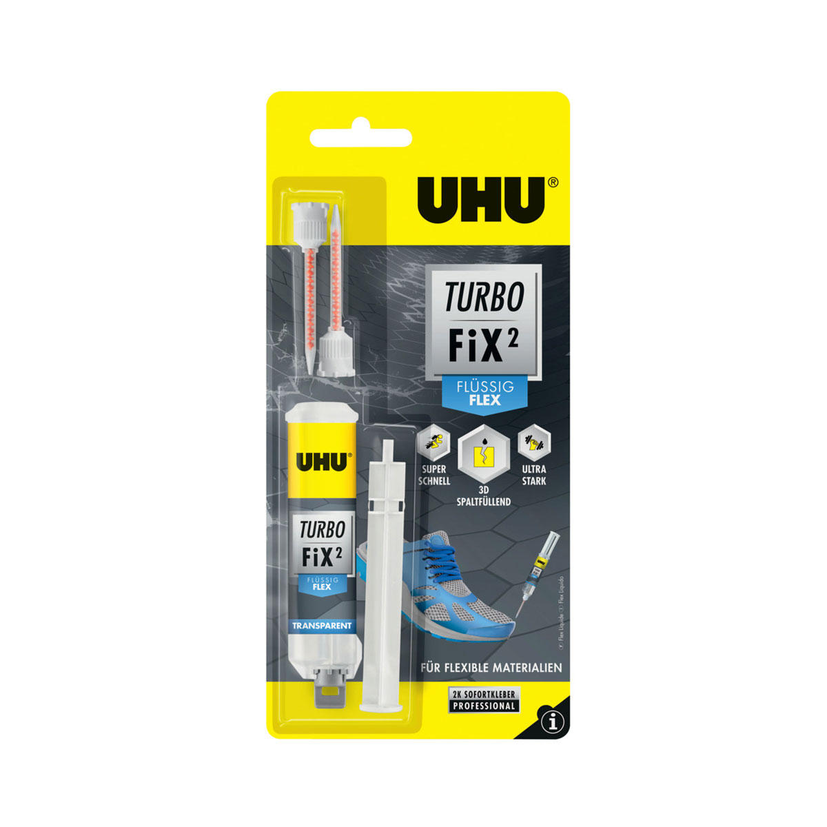 UHU Reparaturkleber Turbo Fix² Flüssig Flex 10 g