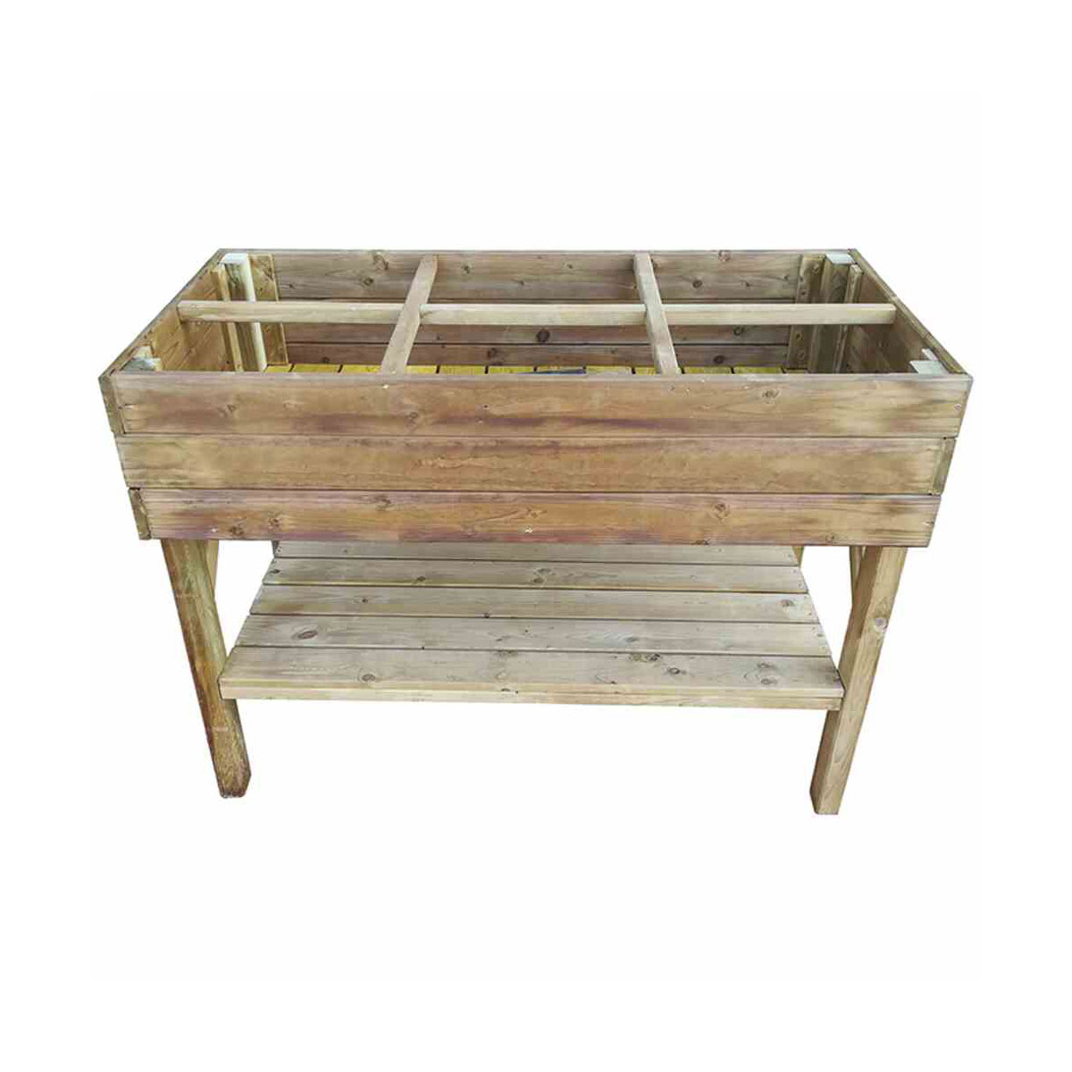 Siena Garden Hochbeet Lisa 120 x 60 x 85 cm Kiefernholz kesseldruckimprägniert inkl Geotextil