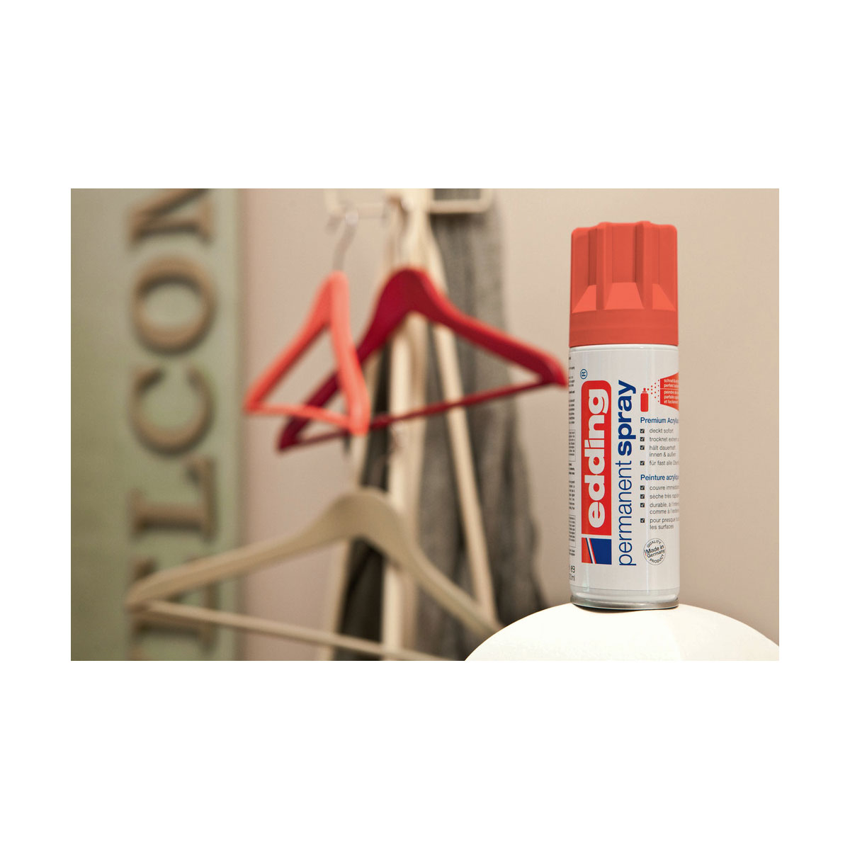 Edding  Spray 5200 verkehrsrot seidenmatt Bild 5