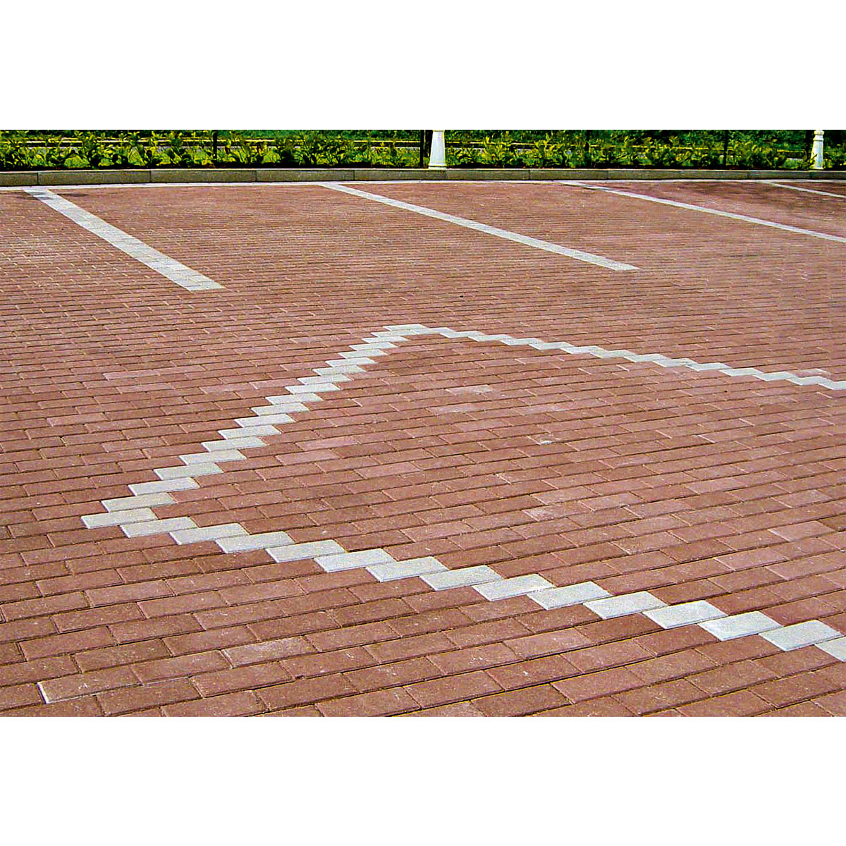 Rechteckpflaster 20 x 10 x 5 cm rotbraun Bild 2