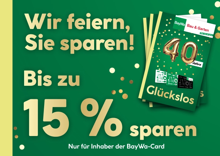 Glückslos Aktion für Kundenkarten im Markt