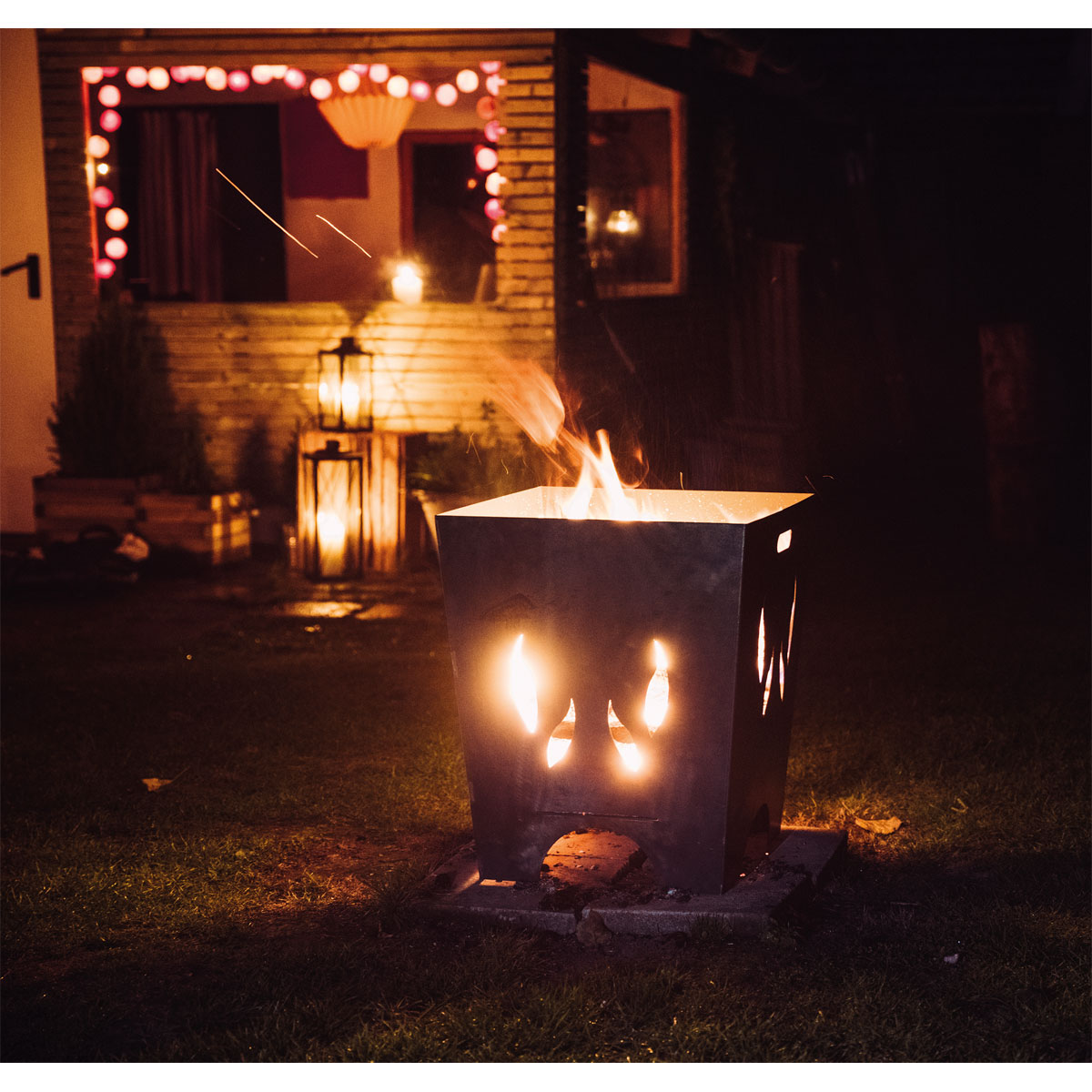 Siena Garden Feuerkorb „Flamia“ Ø51x60x51 cm, anthrazit Bild 5