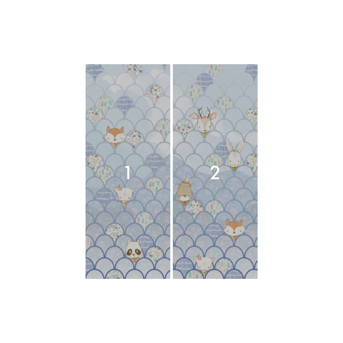 Komar  Vlies Fototapete Shelly Bluewave 200x250 cm Bild 3