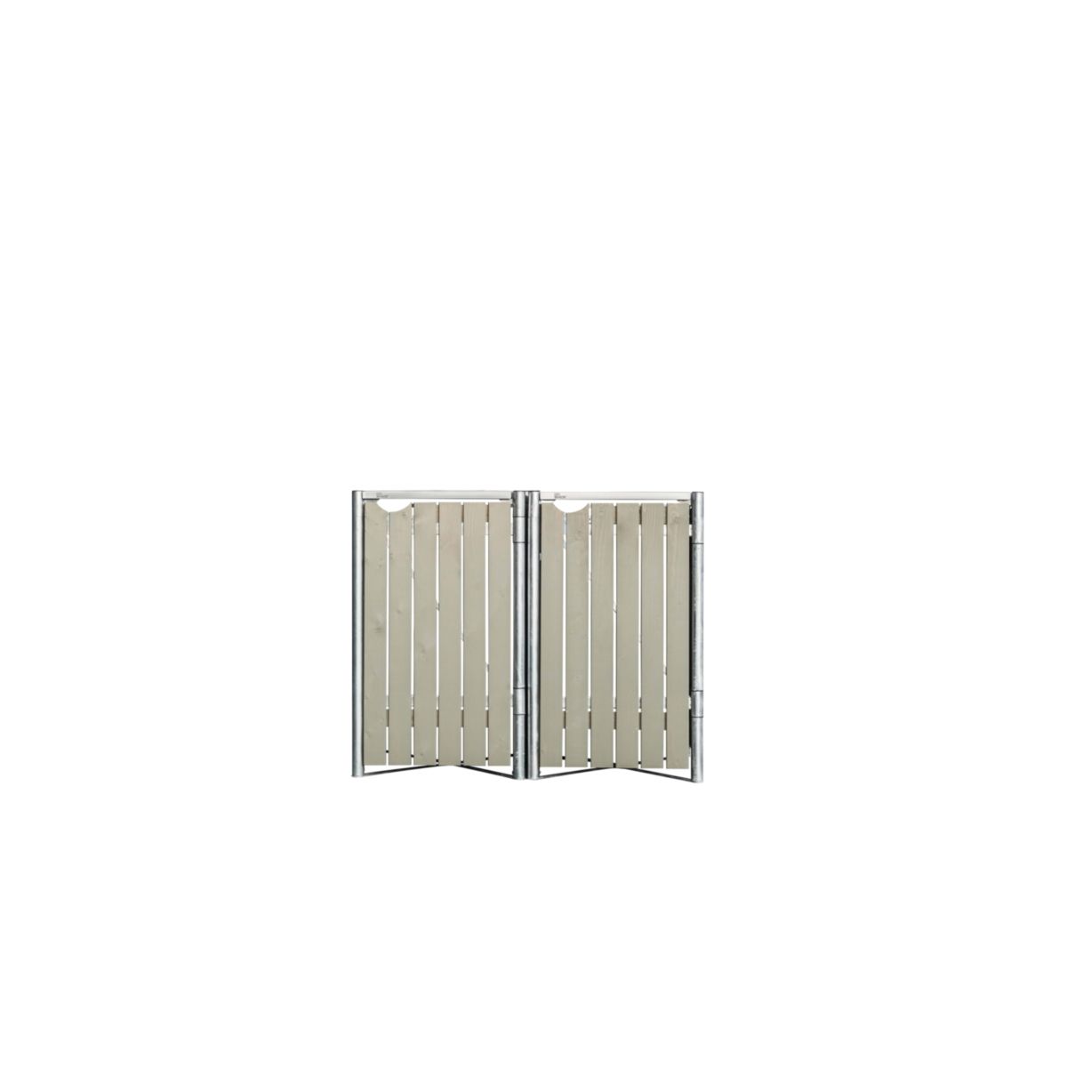 Mülltonnenbox Hide 2x 240 L 81x140x115 cm Bild 2