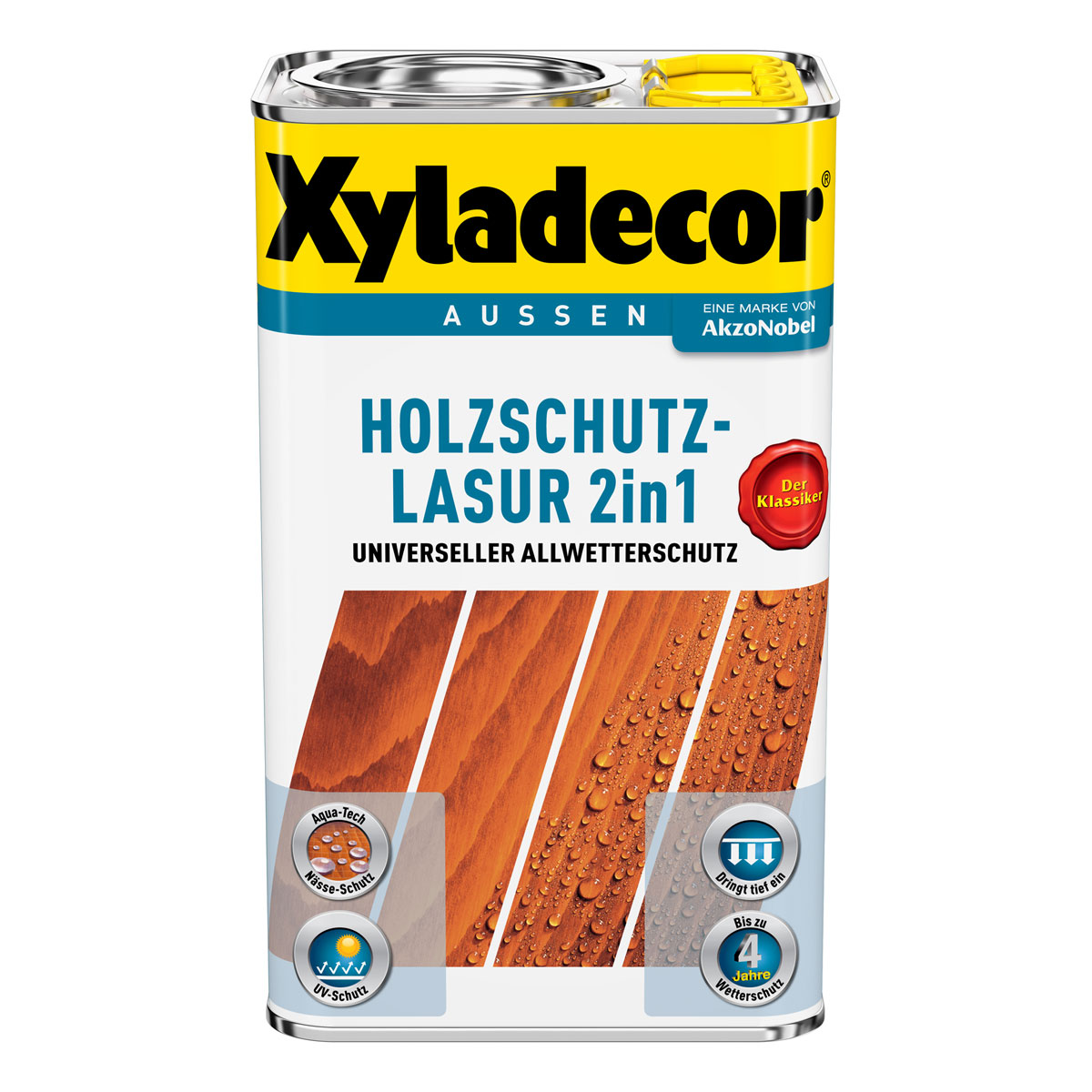 Xyladecor Holzschutz-Lasur eiche-hell 0,75 L