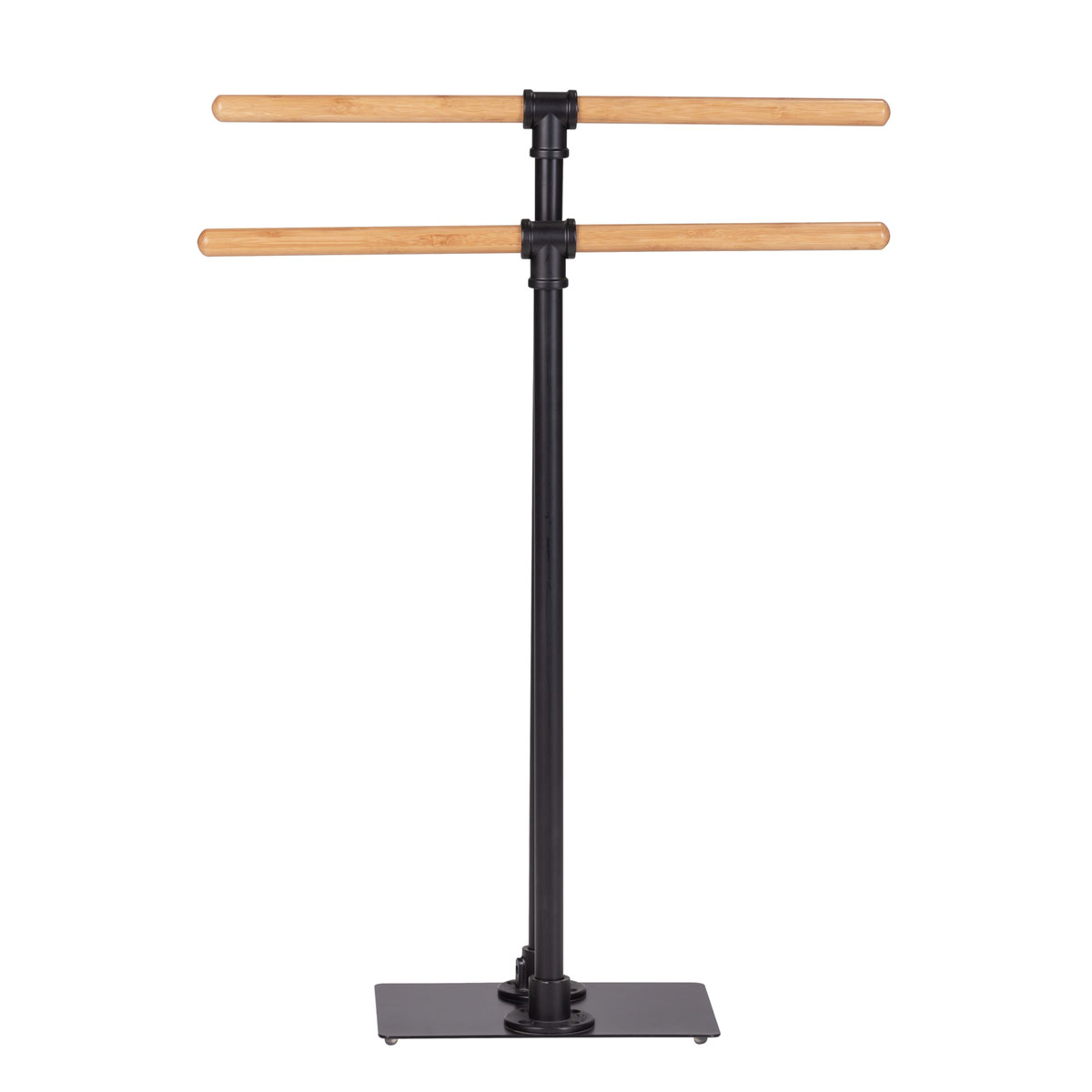 Wenko  Handtuchständer Forli Handtuchhalter aus Stahl und Bambus Bild 10