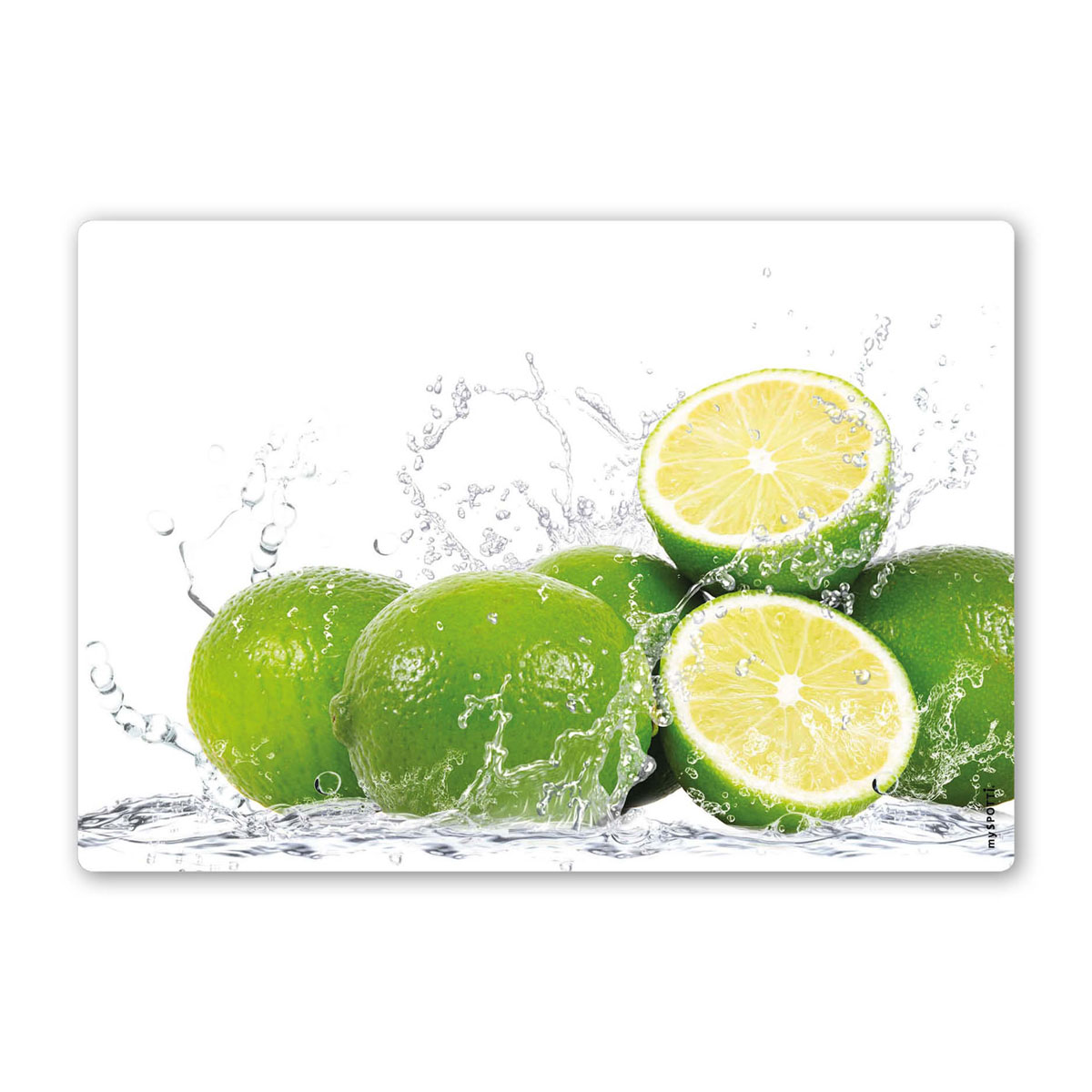 MySpotti Pop Mini-SpritzschutzAqua-Limette Bild 1