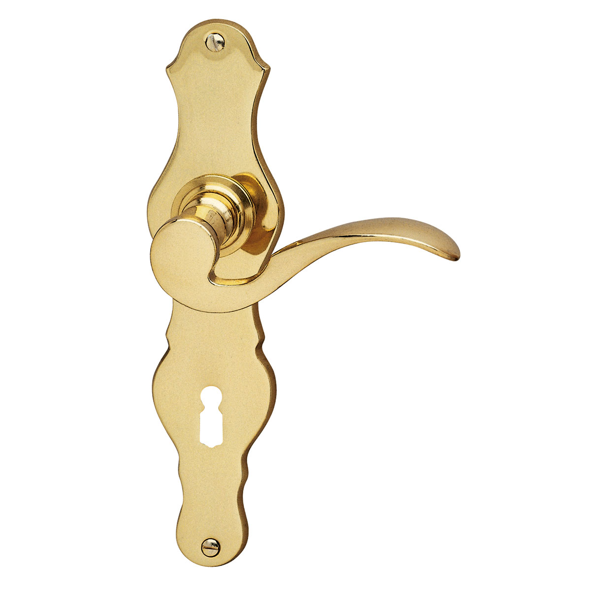 Alpertec Langschildgarnitur Eva Easy-LS poliert