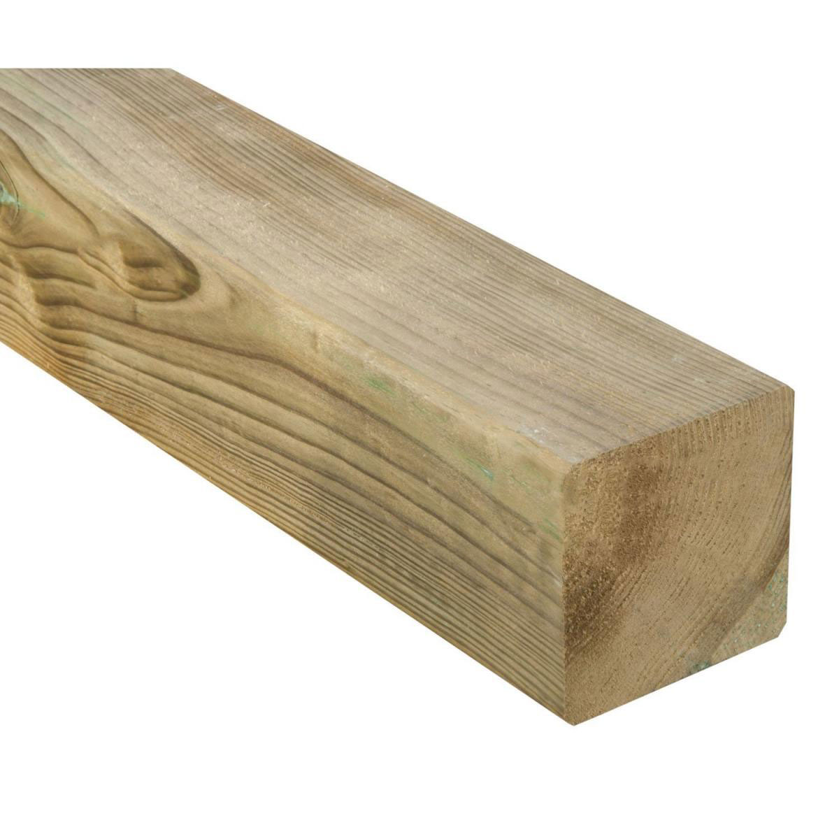 Pfosten 7 x 7 x 270 cm glatt gehobelt