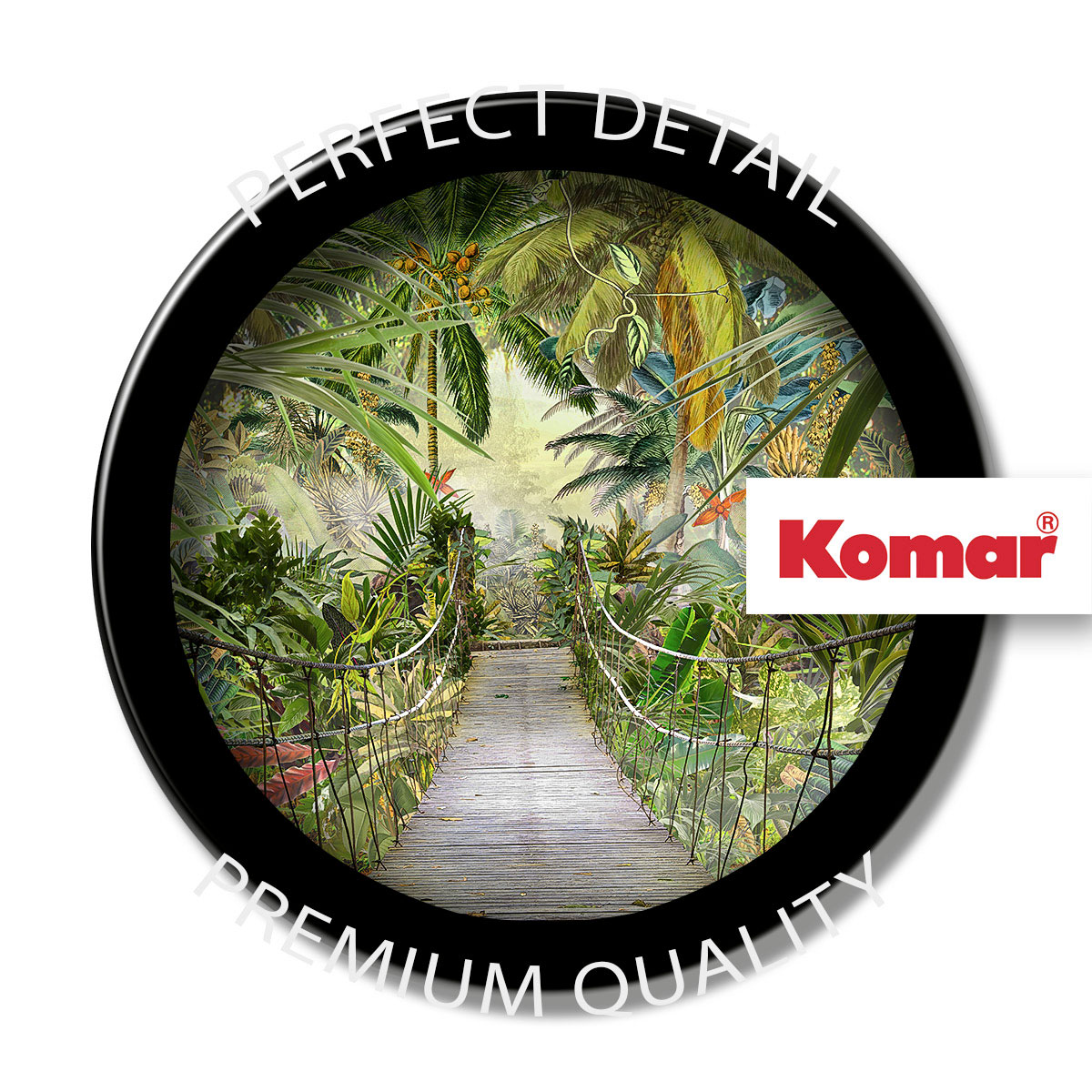 Komar  Papier Fototapete Wild Bridge 368x254 cm Bild 10