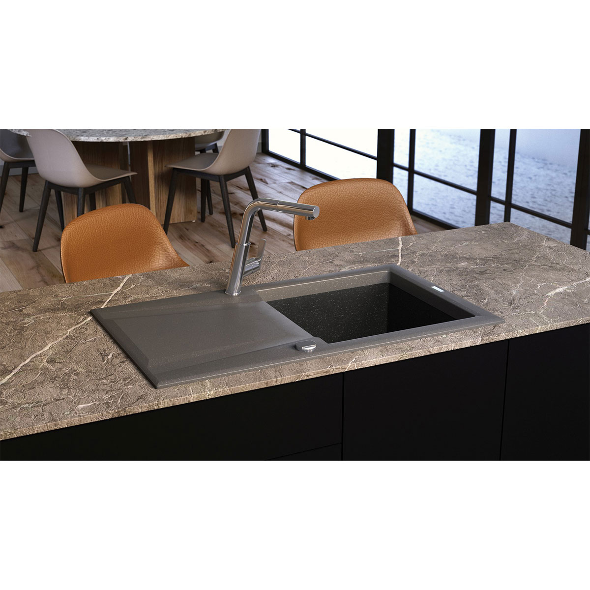 deante  Spültischarmatur SILIA chrom Bild 2