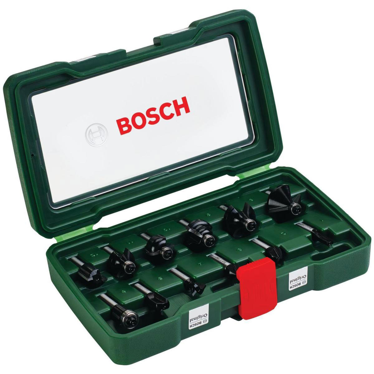 Bosch  Prom HM-Fräserset 8 mm Schaft 12- teilig  Bild 1