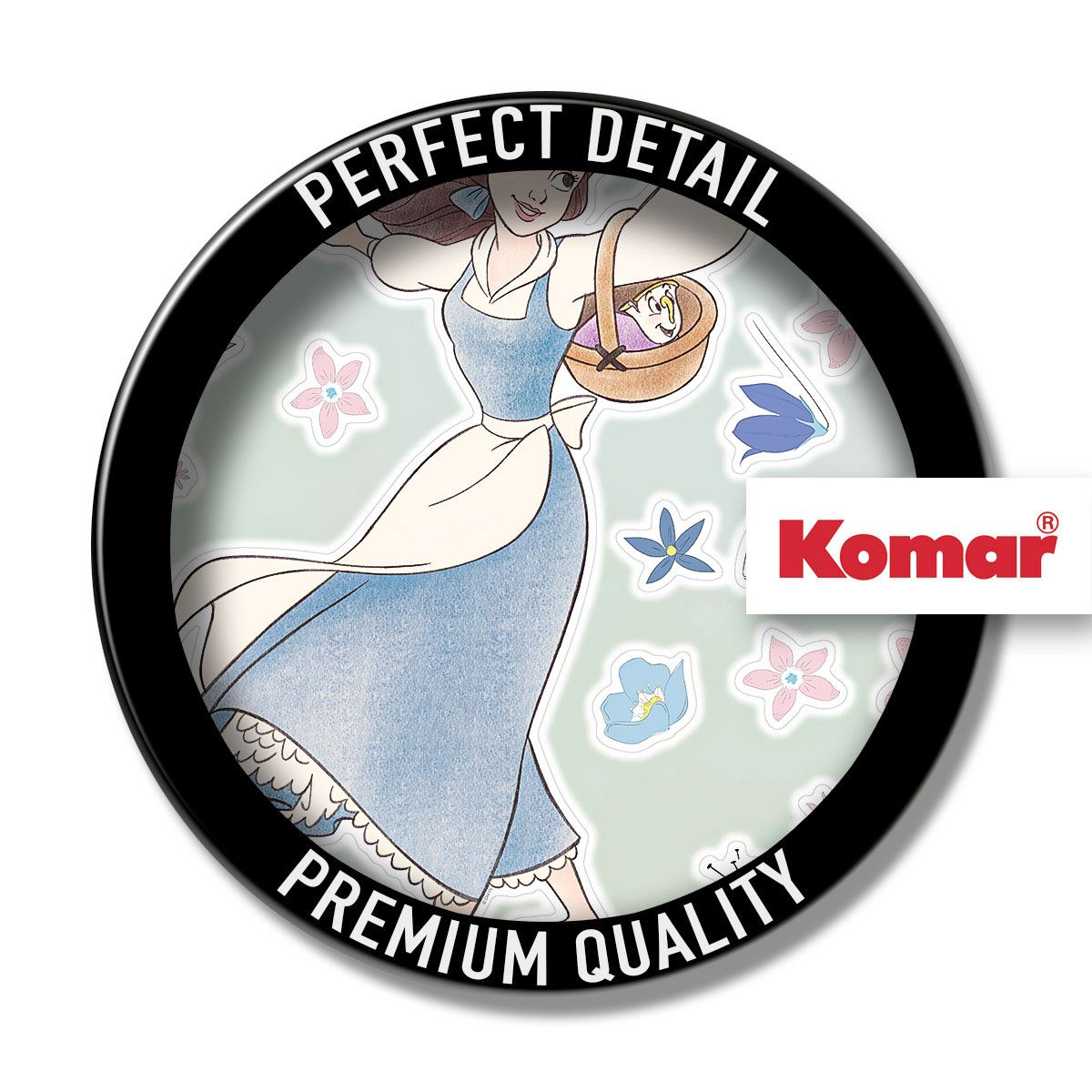 Komar  Wandtattoo Belle find your Wings 50x70 cm Bild 3