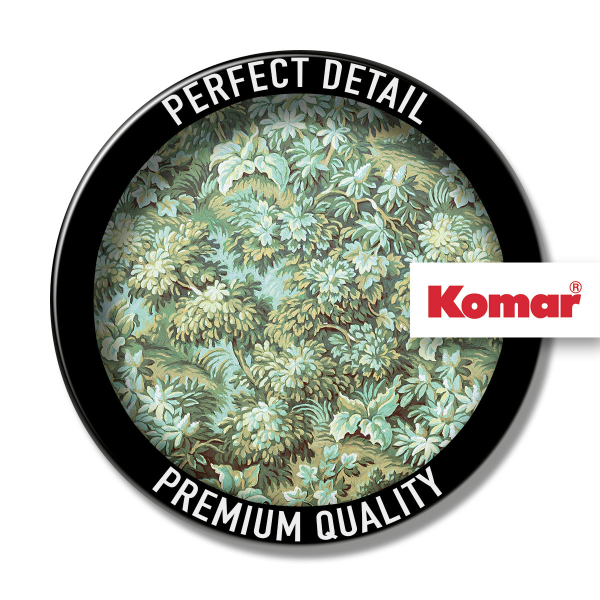 Komar  Selbstklebende Vlies Fototapete rund Greenery Durchmesser 125 cm Bild 8