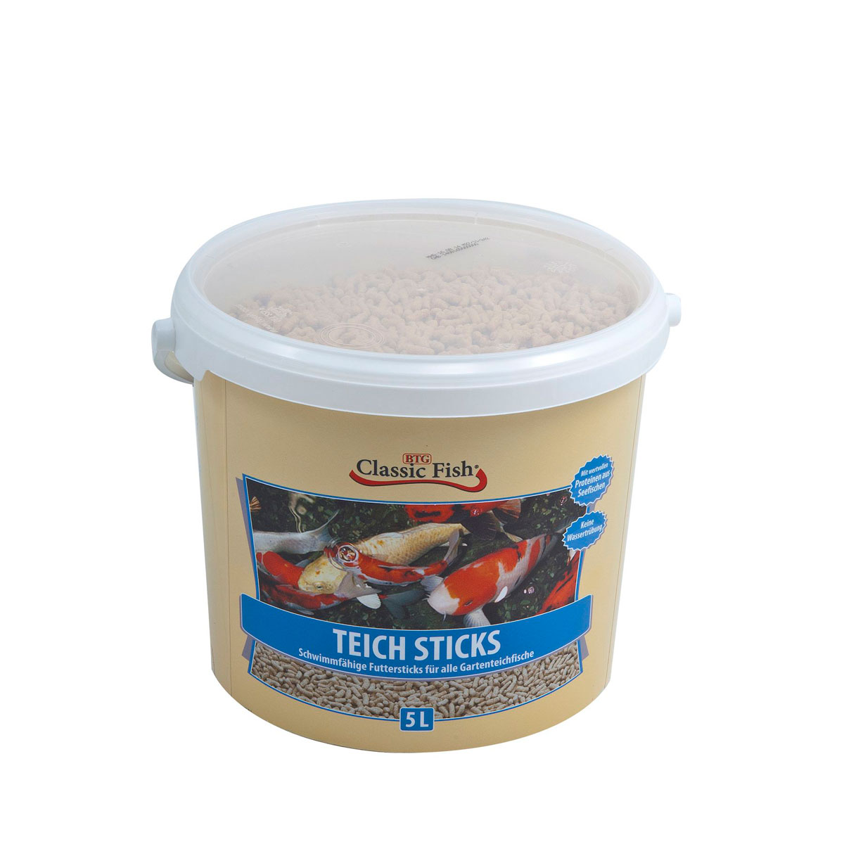 Classic Fish Teich Sticks Eimer 5l