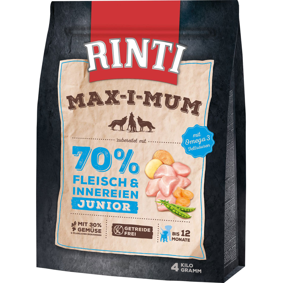 Rinti  Max-i-mum Junior Huhn 4kg