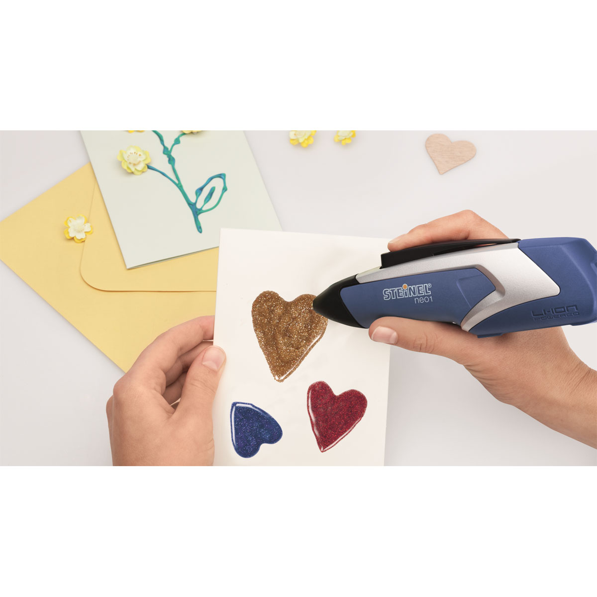 Steinel  Klebesticks Glitzer Durchmesser 7 mm 16 Stk 96 g Bild 3