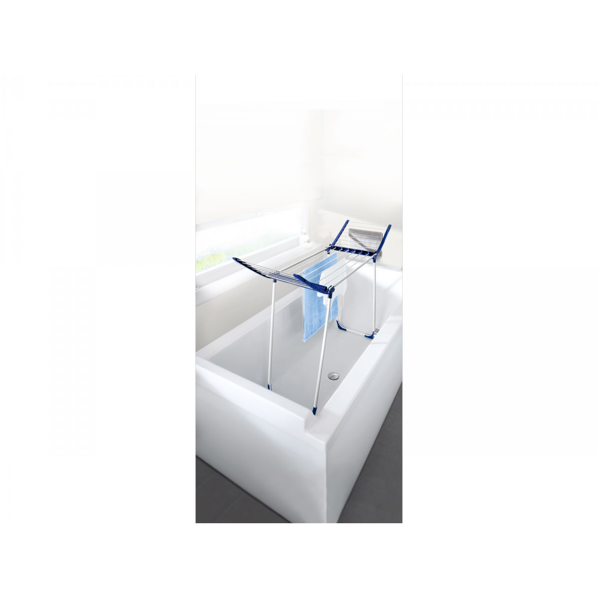 Leifheit Standtrockner Pegasus 120 Compact blau Bild 2