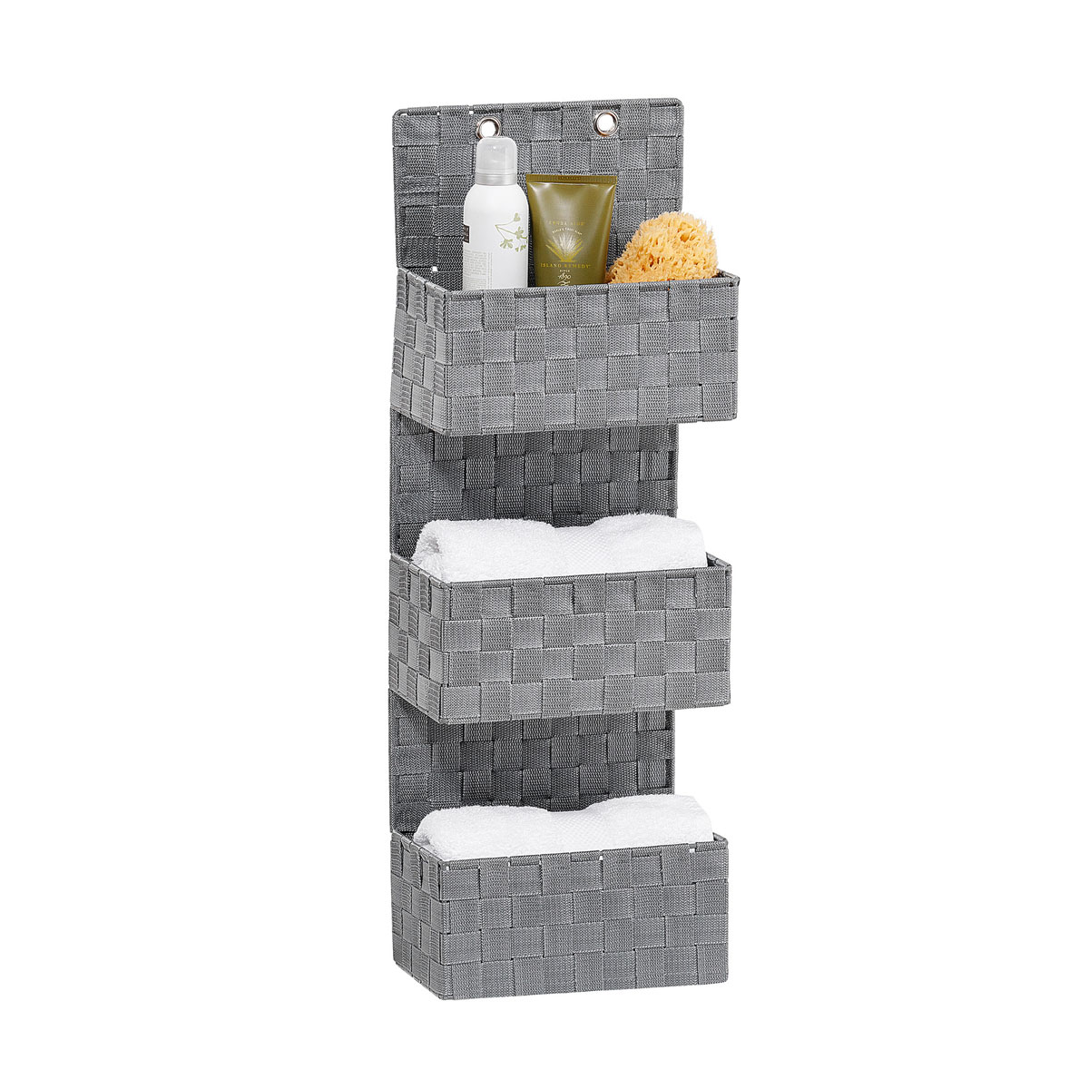 Wenko  Organizer Adria Grau zum Hängen 3 Etagen 3 Etagen Bild 6