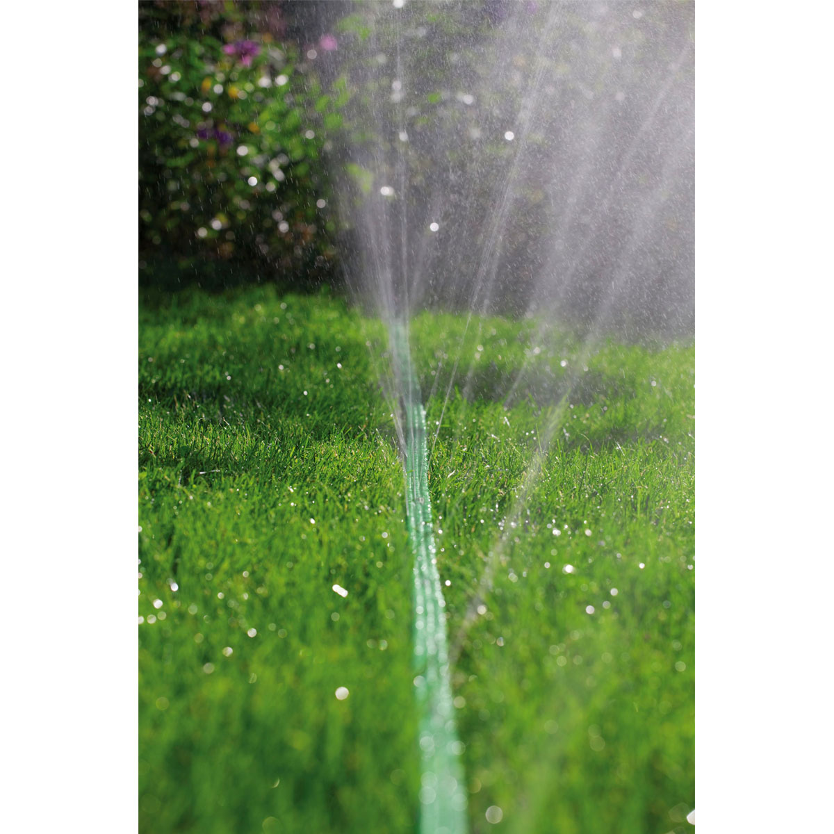 Gardena  Schlauchregner mit Anschlußteilen grün Bild 2