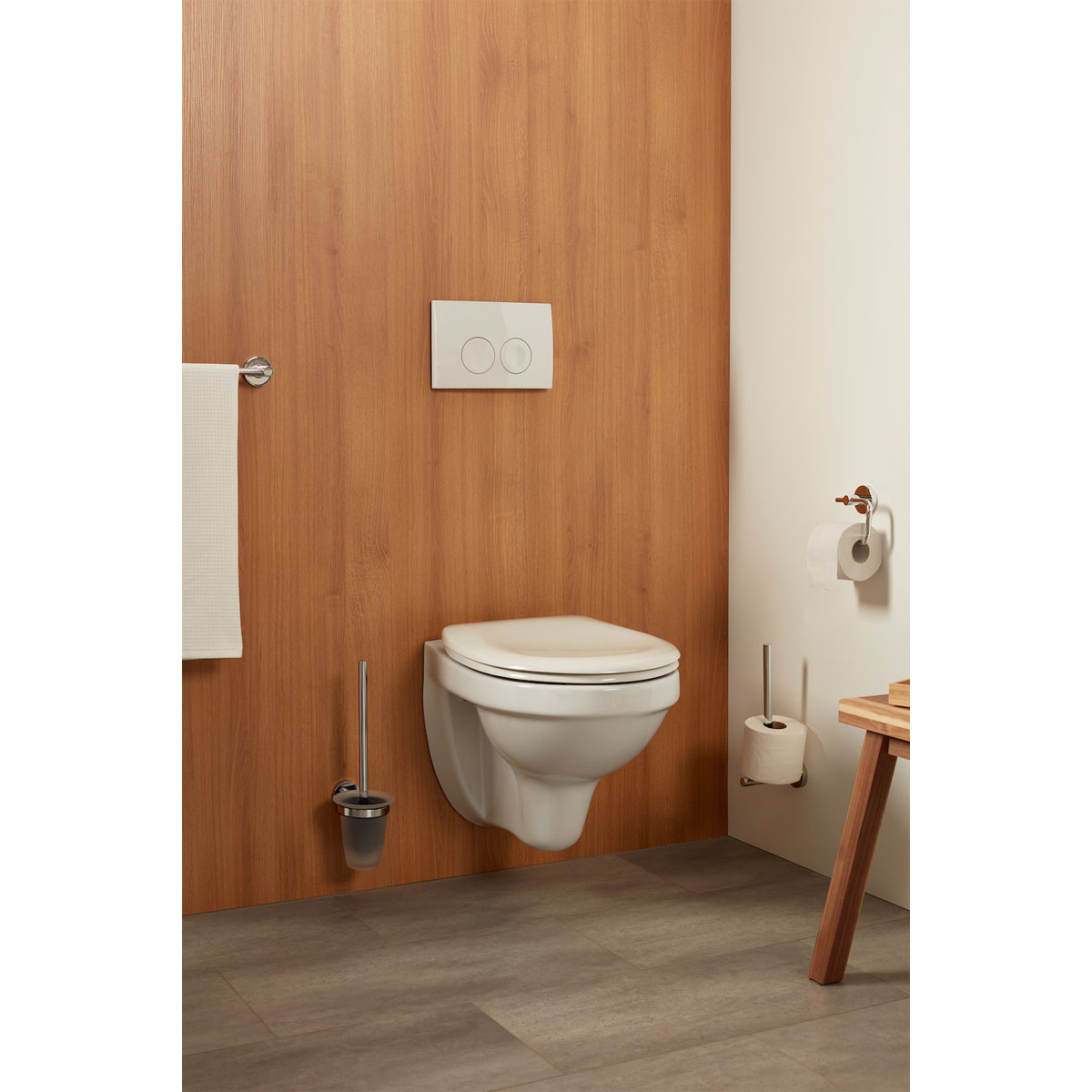 Haceka  Toilettenbürste Glas Kosmos Chrom Bild 3