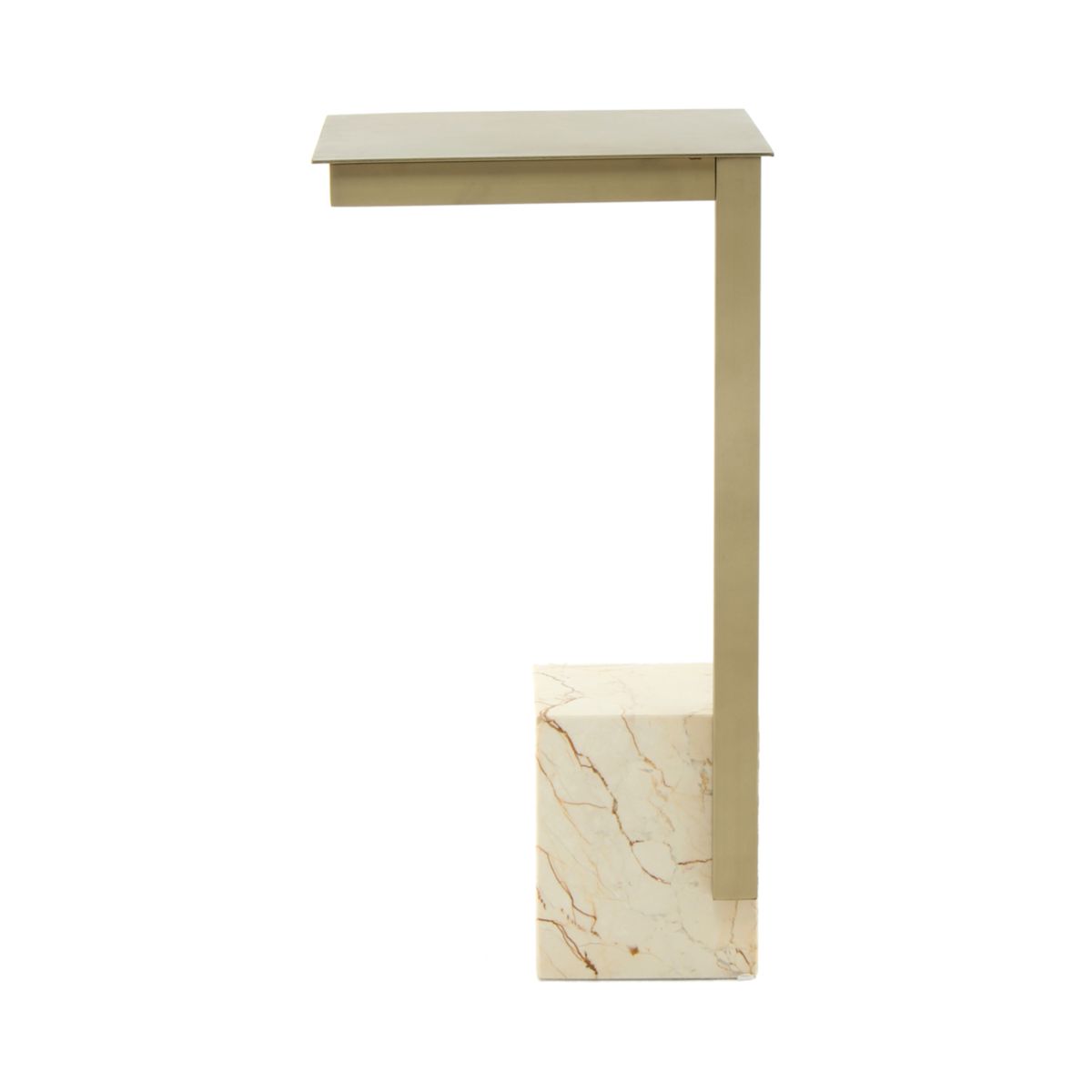 Beistelltisch Oscar 225 weiss multi Bild 2