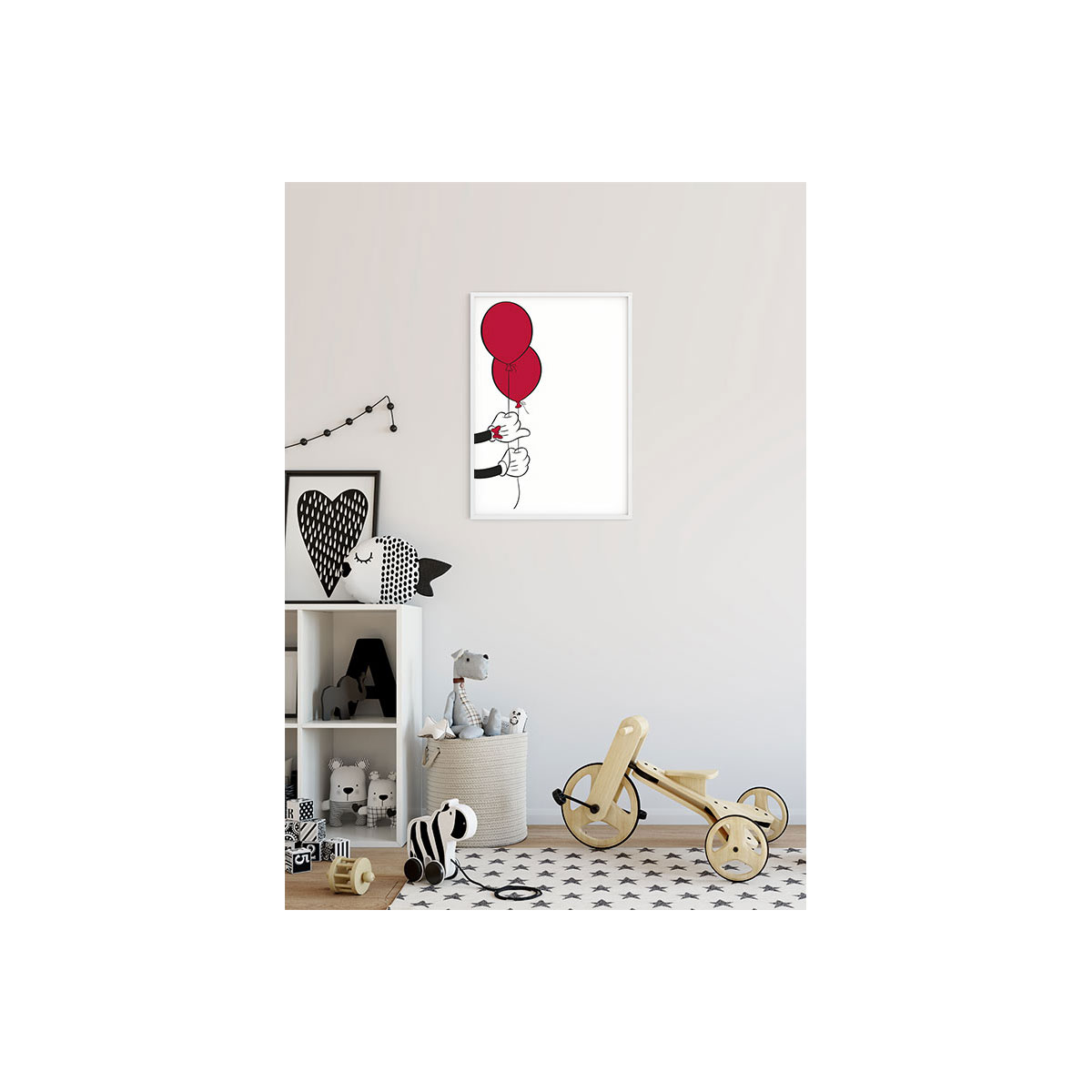 Komar  Wandbild Mickey Mouse Balloon 30x40 cm Bild 10