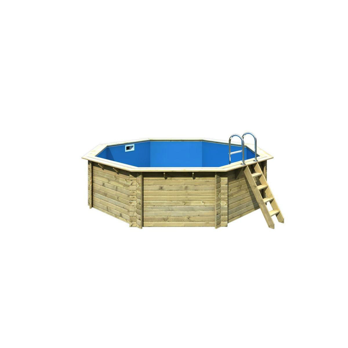 Karibu Pool 2 Variante A inkl Holzdeck Bild 2