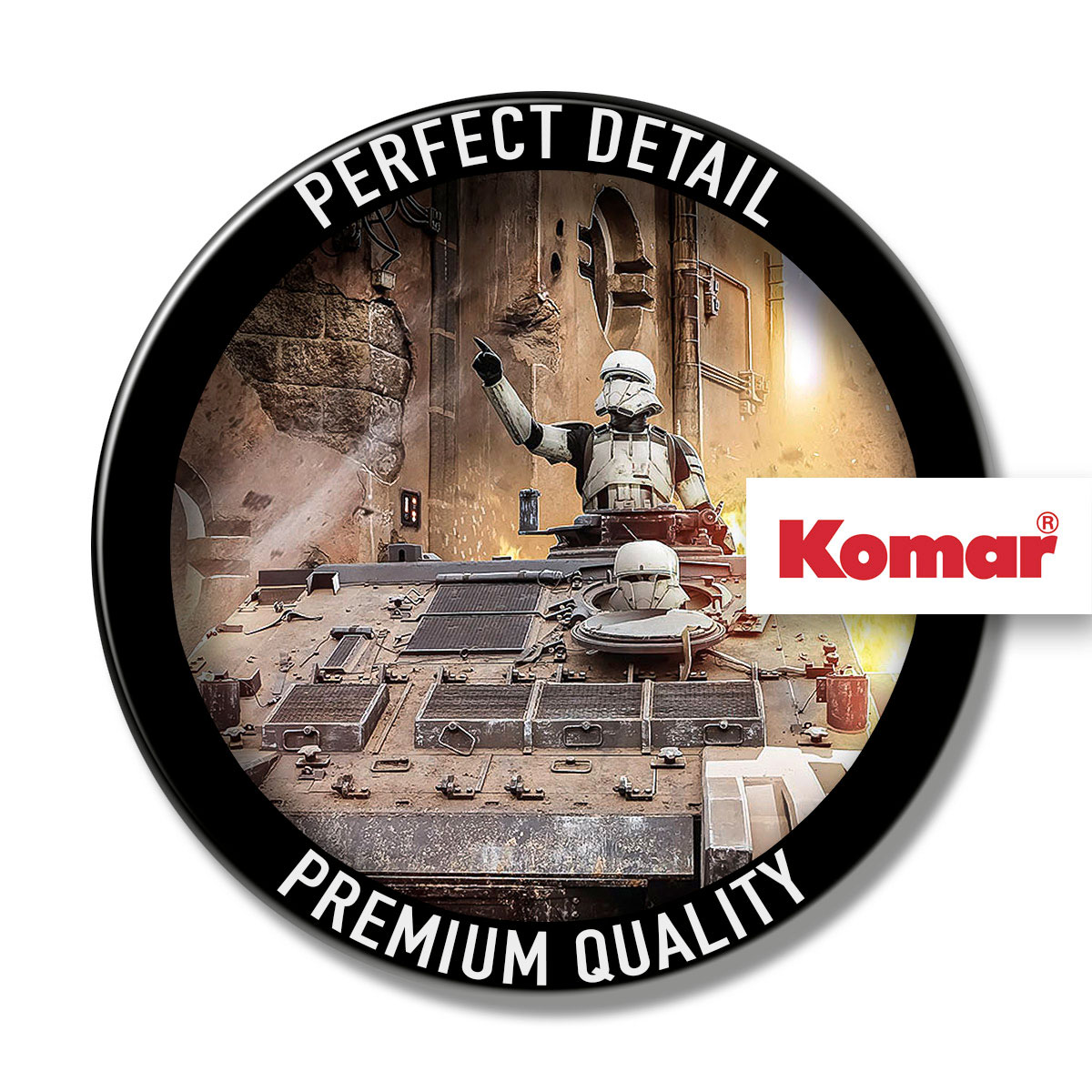 Komar  Vlies Fototapete Star Wars Tanktrooper 400x250 cm Bild 4