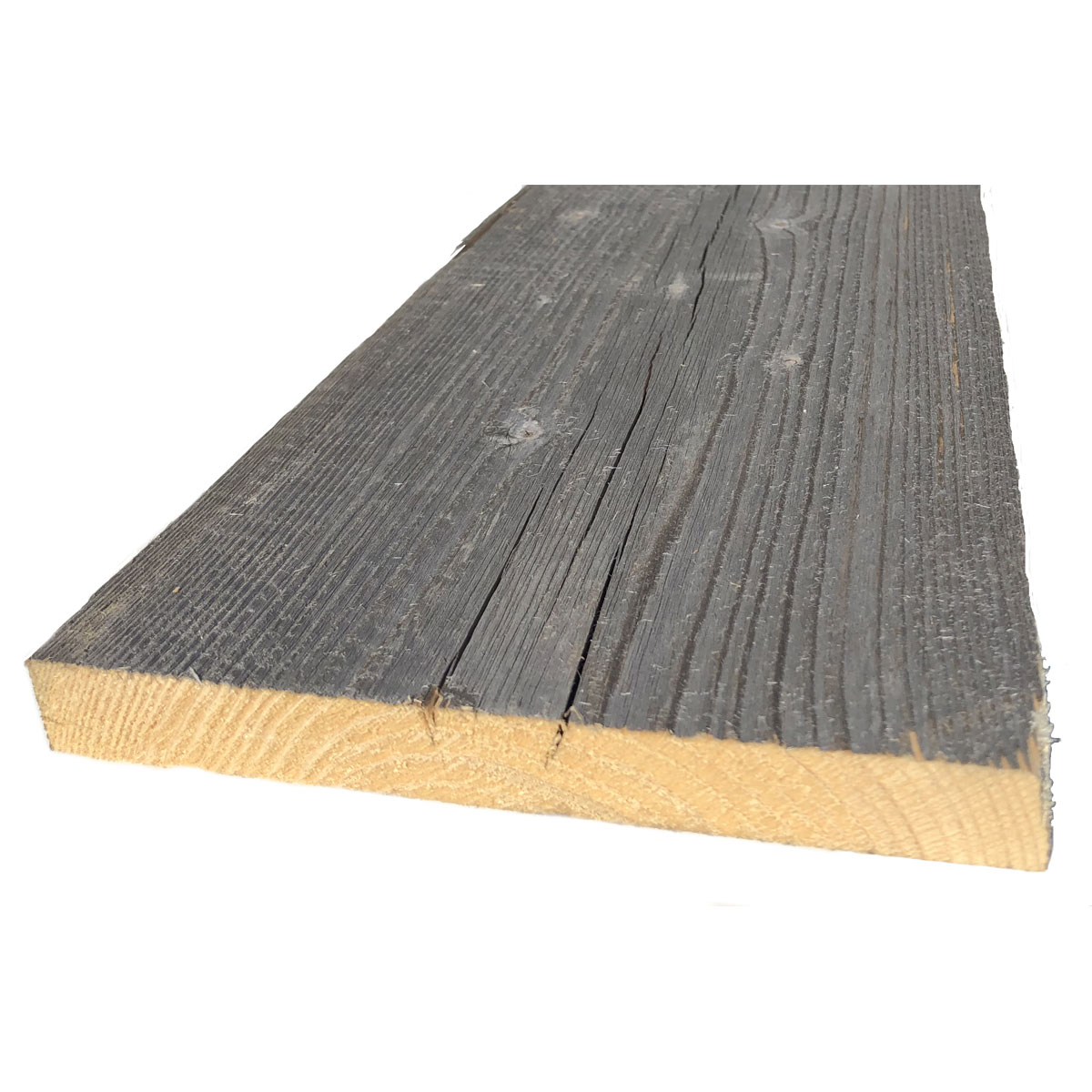 JÜRGENS  Altholz-Brett grau 250 x 15-22 x 2 cm Bild 1