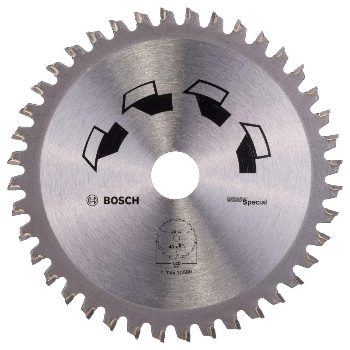 Bosch  DIY Kreissägeblatt Special Z40 140 mm Bild 1