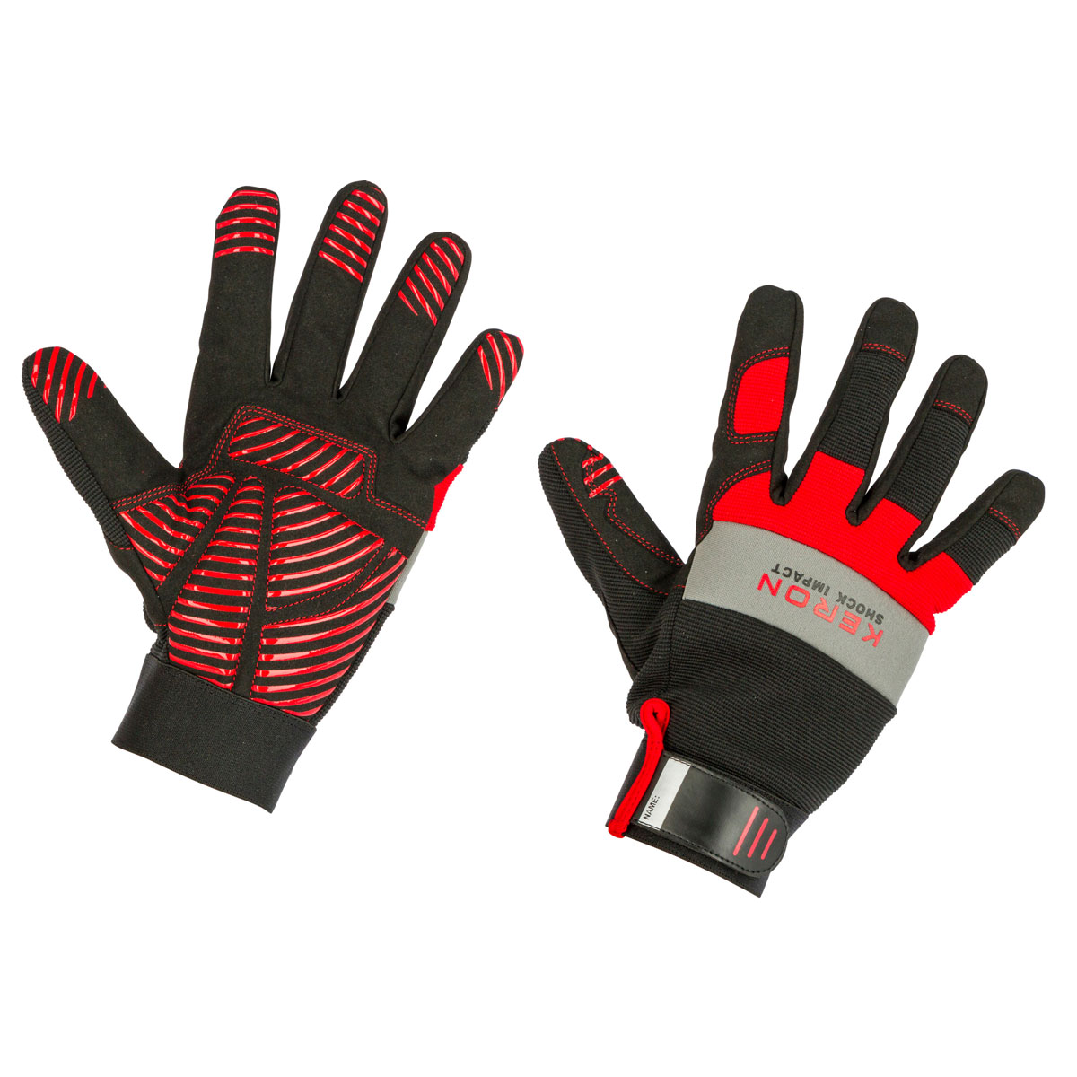 Keron Arbeitshandschuh Wotan Active schwarz-rot Größe 11/XXL