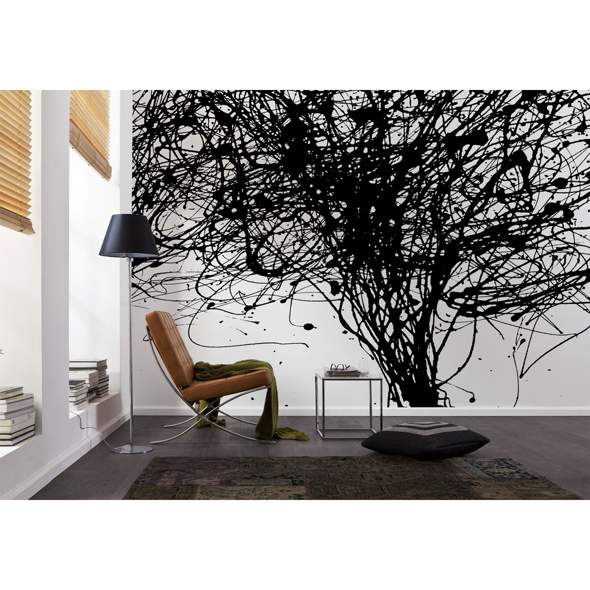 Komar  Vlies Fototapete Curls 200x250 cm